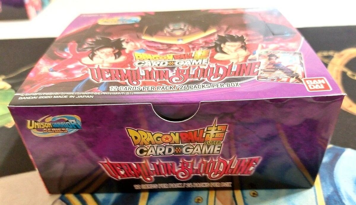 dragon ball super card game vermilion bloodline Vermilion Bloodline Booster Box 2nd Edition