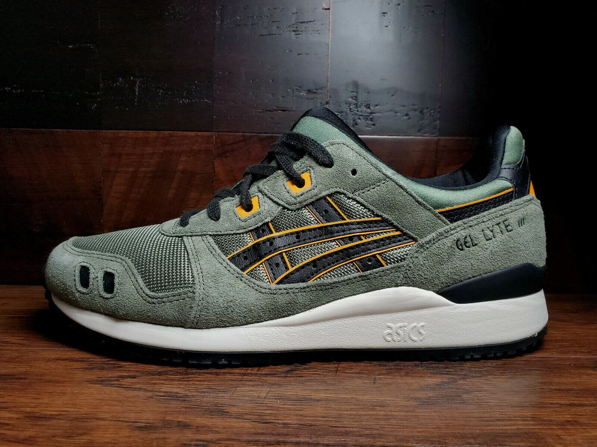 Convertir descanso Shuraba Asics Gel Lyte 3 III OG (liquen verde) 1203A114-301 para hombre 8-13 | eBay