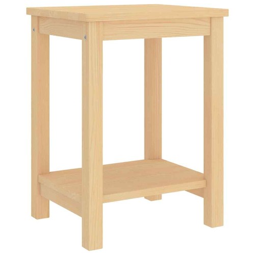 VidaXL Nachttisch Aus Stahl, 35x35x51 Cm – Mit Regalboden & Schloss, Modern In Orange