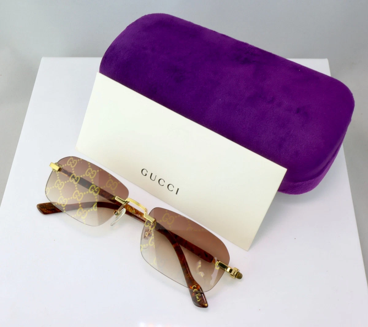 Gucci Rimless Sunglasses products for sale | eBay