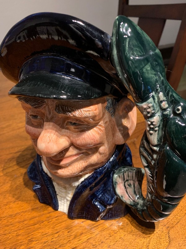 Royal Doulton "Lobster Man" Toby Jug D6617