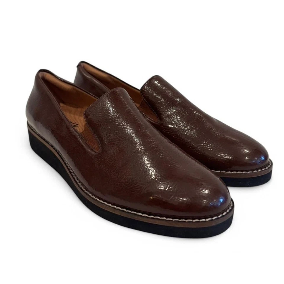 Mocasines Softwalk Silbato Marrón Espresso Cuero Vegano Foto 2 de 4