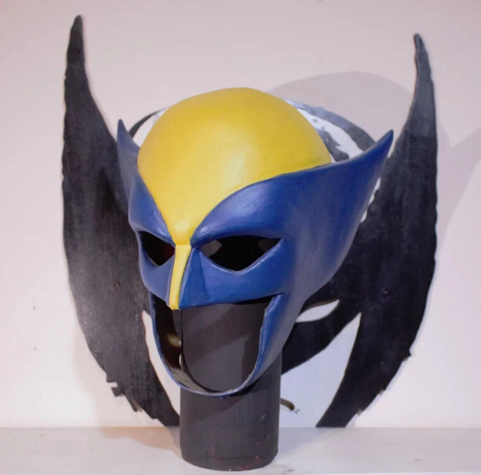 Wolverine X-23 Latex Cowl Mask Cosplay Costume Prop Adult Size - Image 3 of 4