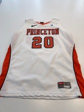 Game Worn Used Princeton Tigers Nike Basketball Jersey Size Large #20