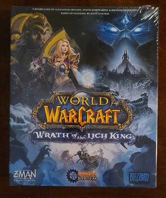 New World of Warcraft: Wrath of the Lich King Zman Blizzard Pandemic Board Game