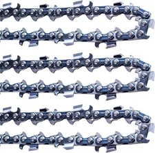 20" Chainsaw Chain 3/8-058-72DL pitch FULL CHISEL .058 Gauge 72DL,3PACK
