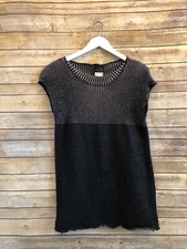 Linda Lundstrom Sleeveless Tunic Sweater Size 10/12