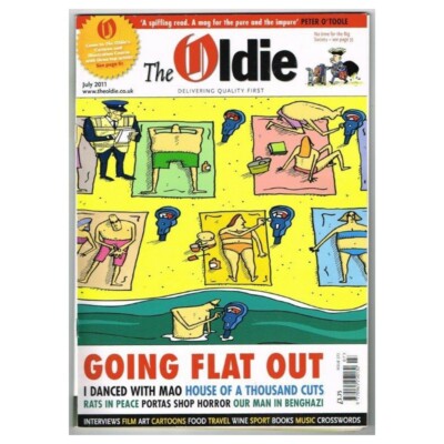 The Oldie Magazine July 2011 mbox3516/h Going Flat Out