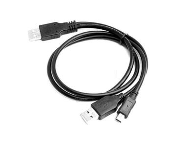 USB DUAL LADEKABEL KABEL FÜR TOSHIBA 2,5'' TRAGBARE FESTPLATTE DISK HDD