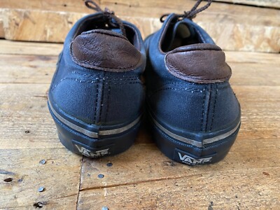 Vintage 80's Vans made in usa sz 11.5, dark blue | eBay