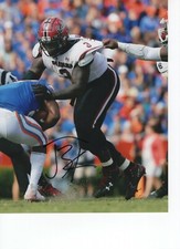 JAVON KINLAW SOUTH CAROLINA GAMECOCKS SIGNED 8X10 PHOTO W/COA #3