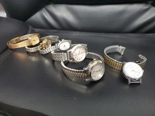 Timex Womens Watches Lot Of 6 Not Working