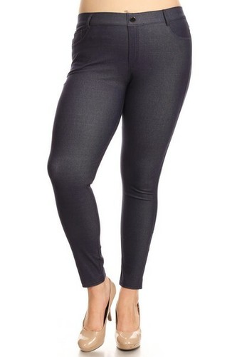 5-Pocket Skinny Jegging Black 