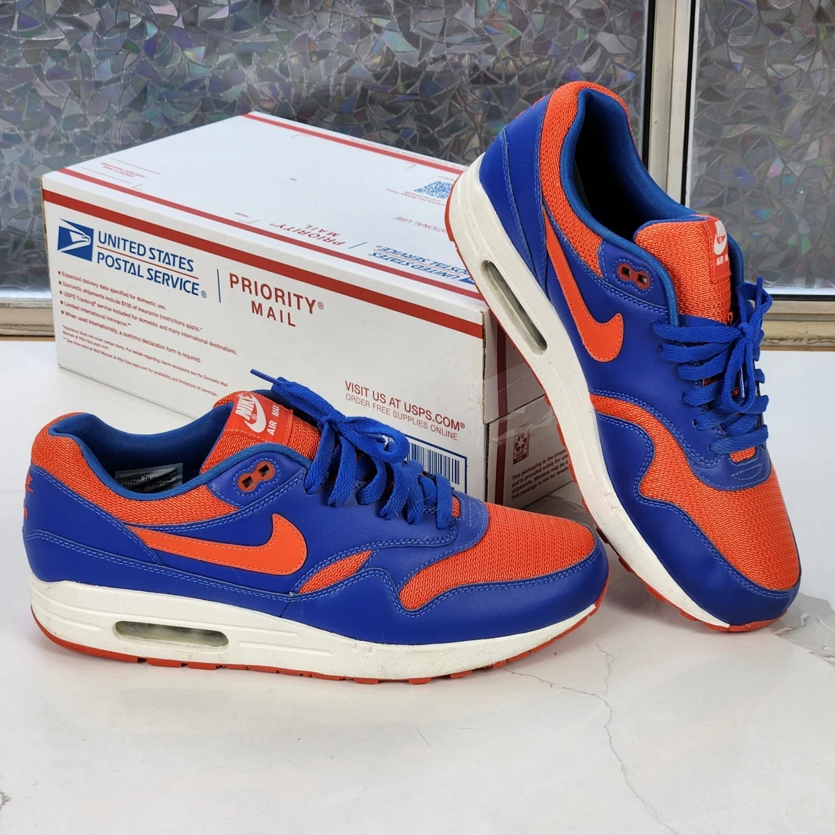 Nike ID Nike Air Max 1 Mesh Toe Running Shoes Men s 11 eBay