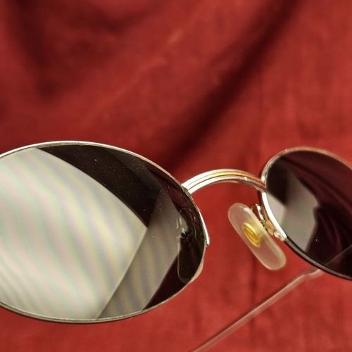 Cartier Vintage Sunglasses 22kt Manhattan Nylor Platinum France 49-20 - Bild 11 von 17