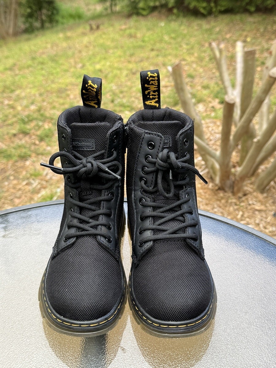 Dr. Martens Combs J KIDS Size 1 EUR 32 Black Tough Poly  display picture 2