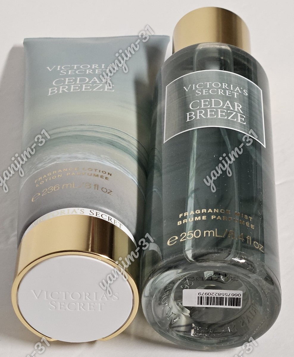 Victoria's Secret  Breeze セット VICTORIA SECRET - CEDAR BREEZE - FRAGRANCE LOTION N MIST