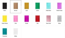 Glitter Foam Sheet - 12" x 18" Various Colors New