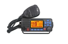VHF SHARK 3GE POLMAR MARINE TRANSCEIVER WITH GPS AND DSC IPX7 WITH GPS antenna