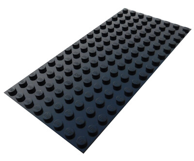 Lego 2 Stück Platten 8x16 in schwarz 92438 schwarze Platte Star Wars Basic Neu