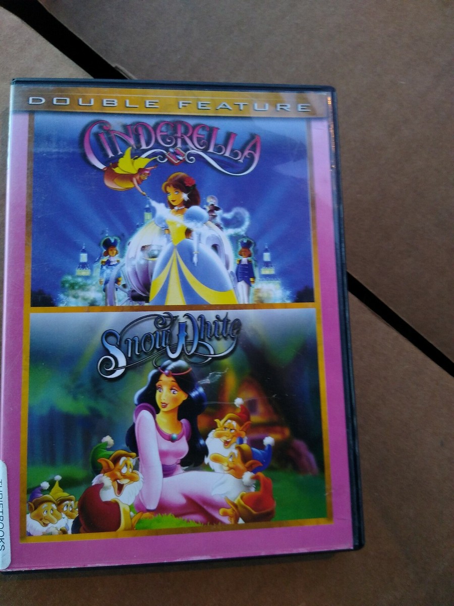 Snow White - Cinderella (DVD, double feature) - fast shipping