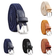 Durable Nylon Children's Belts with Webbing Elastic for Boys and Girls