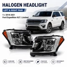 New Pair Headlights For Ford Expedition 2018-2021 Halogen w/ Bulbs Left or Right