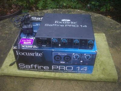 Focusrite Saffire Pro 14 Firewire Audio Interface Ersatzteile/Reparatur - Kostenloser Versand