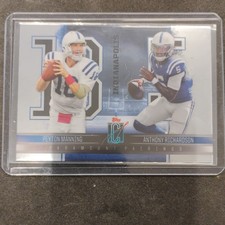 Topps Paramount Pairings Manning Richardson PP-1 Indianapolis Colts Football