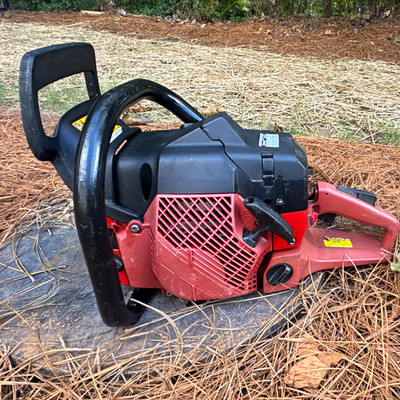 Jonsered CS2166 Gasoline Chainsaw Red/Black Chain Brake Wrap-Around Handle
