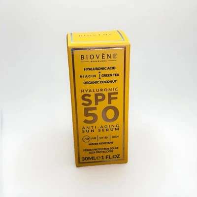 Biovene Hyaluronic Anti-Aging Moisturising Sun Serum SPF50 UVA 30ml