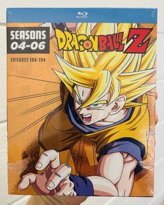 BRAND NEW Dragon Ball Z Season 4-6 Boxset (Blu Ray)