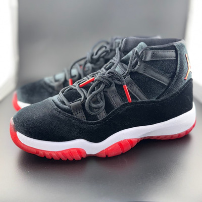 Jordan 11 Retro Bred Velvet (Women's) Sz 6W/4.5M | eBay
