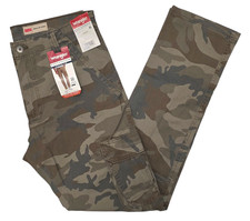 Wrangler 11953 NEW Men's Camo Regular Taper Stretch Cargo Pants