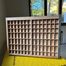 Vintage Letterpress Printers Tray #180