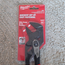 Milwaukee 10 in Plier Wrench Adjustable Black...