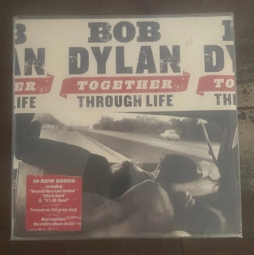 BOB DYLAN 'Together Through Life' 2 180 Gram LP's CD Included Hype STILL SEALED
