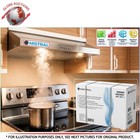 30 inch Under-Cabinet Stainless Steel Range Hood 280-CFM by Mistral