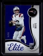 2025 Panini Donruss Elite The Elite Drake Maye Blue /75 #7 