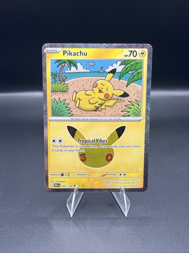 Pikachu 30th Anniversary 43/128 (21/30)
