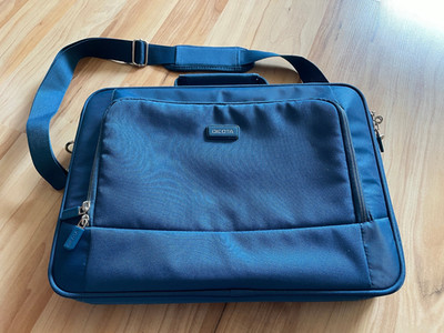 DICOTA Laptop Tasche blau drei Fächer 41x6x30