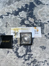 Gacimy Gold Hoop Earrings for Women Plated Hoops 40mm