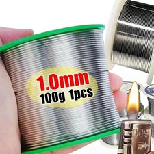 100g 1.0mm Rosin Core Solder Wire Roll No-Clean Flux 2.0 For Electrical Solderi