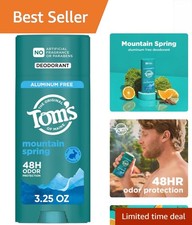 Tom's of Maine 3.25 oz Mountain Spring Natural Deodorant - Aluminum Free