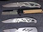 Gerber Knife Lot 5 Pieces Nice Assortment Folding Knives Gerber Quadrant — photo 4