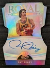 2019-20 Crown Royale Pat Riley Royal Signatures #RY-PRL On-Card Auto 23/35 HOF