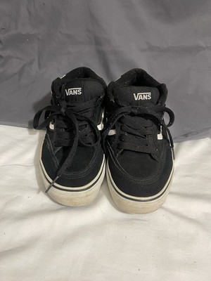 Vans Half Cab  old Skool pro Skateboard Shoe Size 7 Black Suede