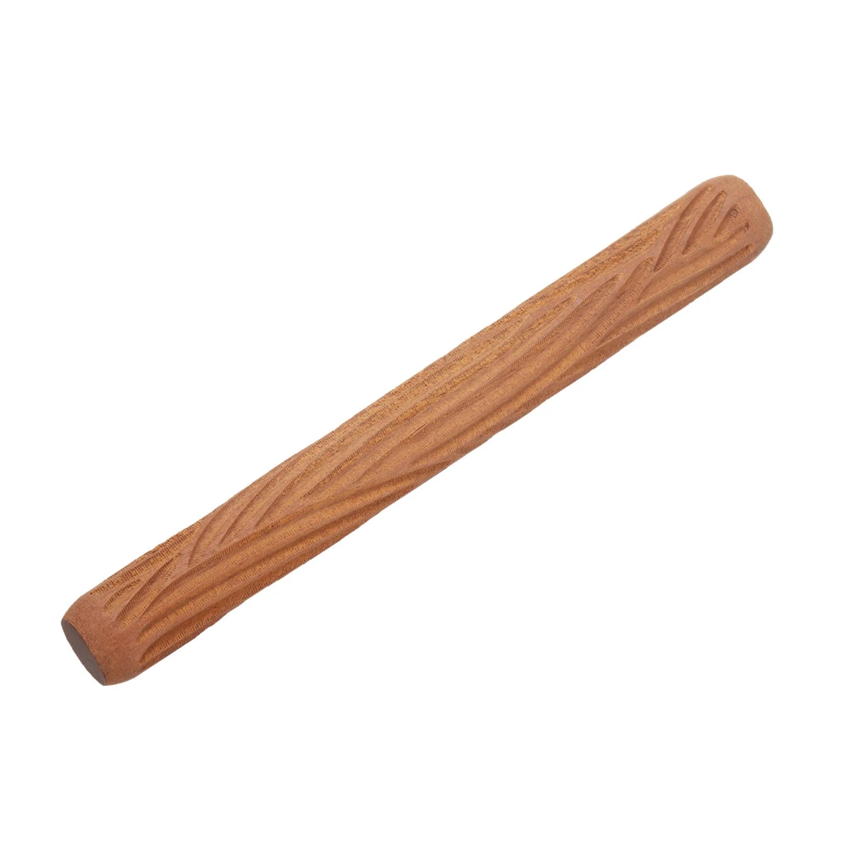 Wood Clay Roller 12cm Wooden Pottery Tools Ripple Texture Rollers