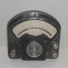 Vintage Central Scientific Co. D.C. Amp Meter