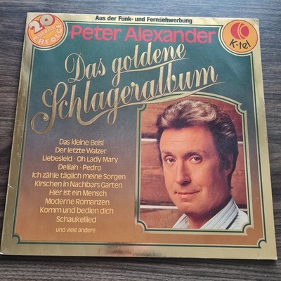 Peter Alexander Das goldene Schlageralbum Vinyl LP K-Tel TA 305